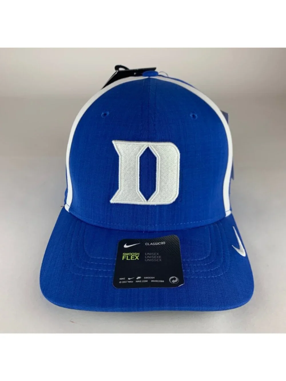 Duke Blue Devils NCAA Blue Nike Classic99 Stretch Fitted Hat Mens One Size New